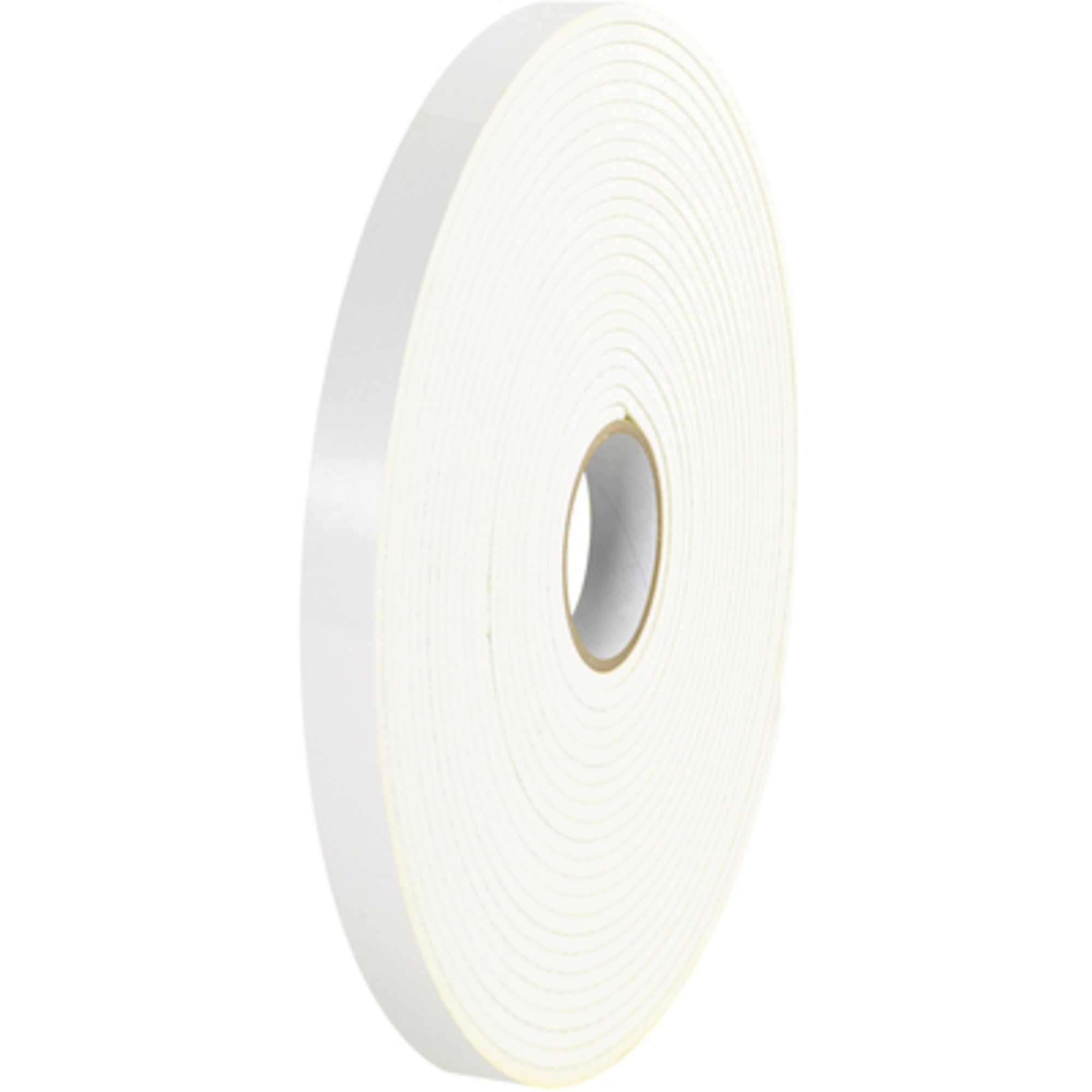 Stock Packaging Tape — 1in. x 72 yds., 1/32in. Thickness, White, 2-Pack, Model# T9451162PK
